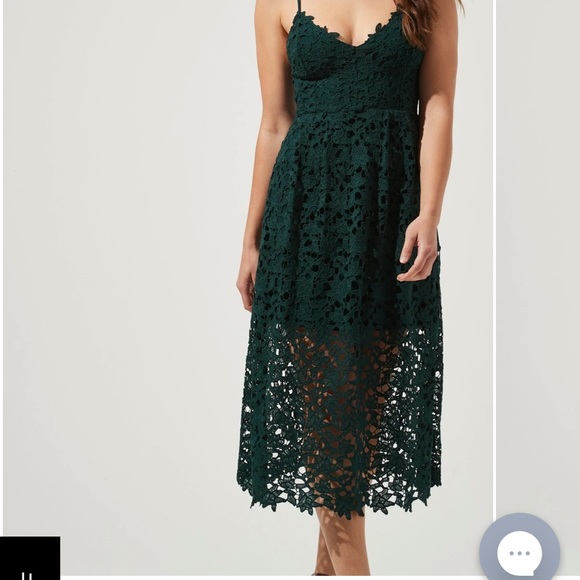 Astr Dresses & Skirts - ASTR Lace A Ljne MIDI Dress